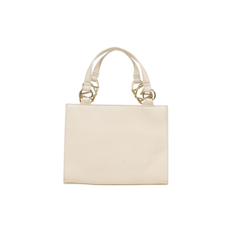 Beige polyethylene handbag-null