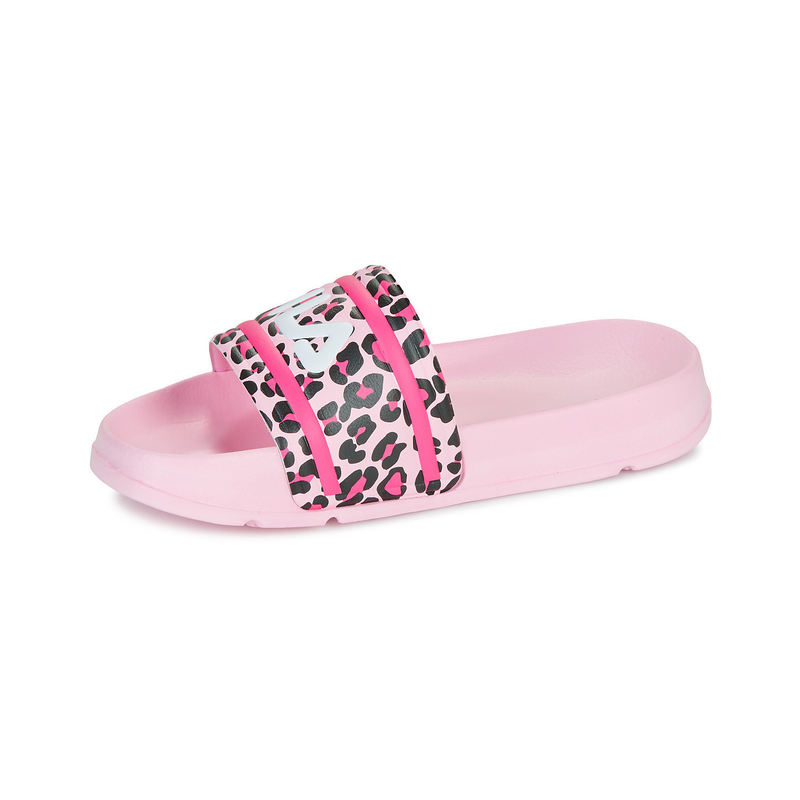 Fila morro bay pink leopard slides-null
