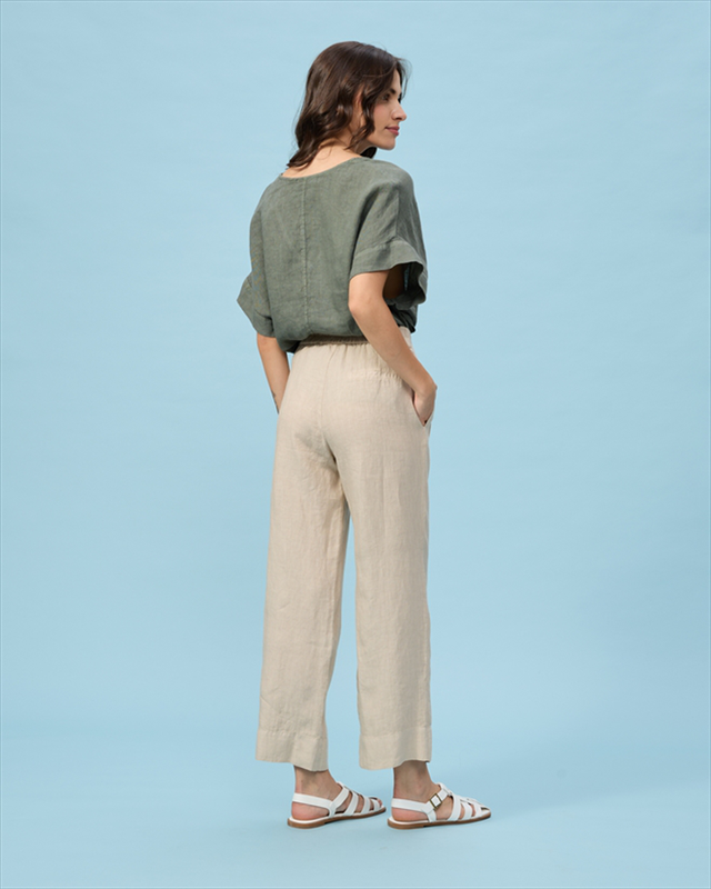 Product image: Trouser crop linen-null