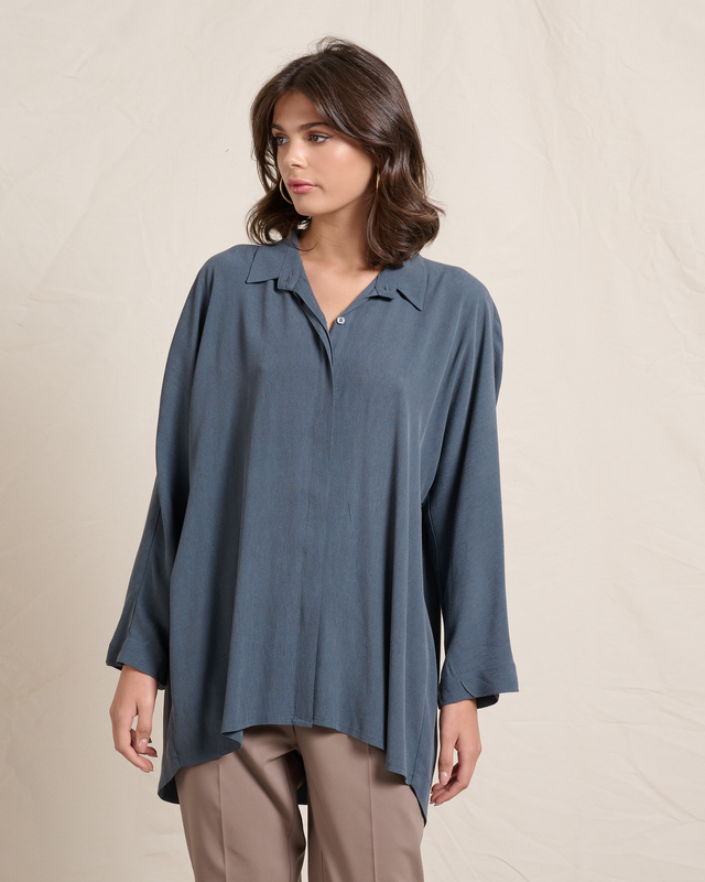 Shirt crepe long image number null