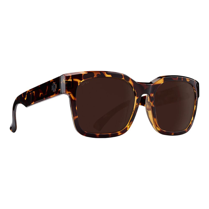 Brown resin sunglasses-null