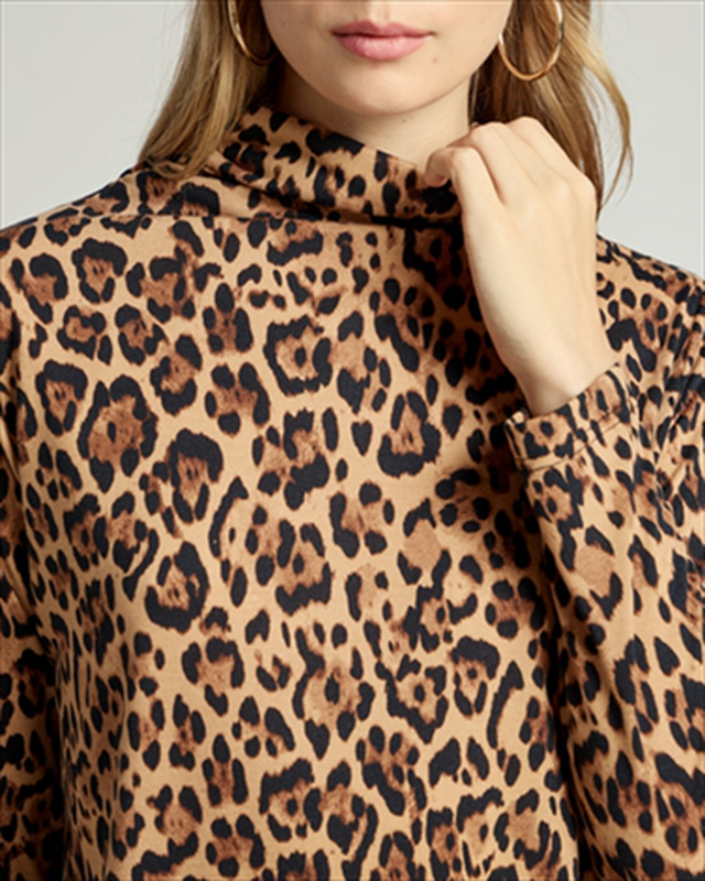 Blouse animal print image number null