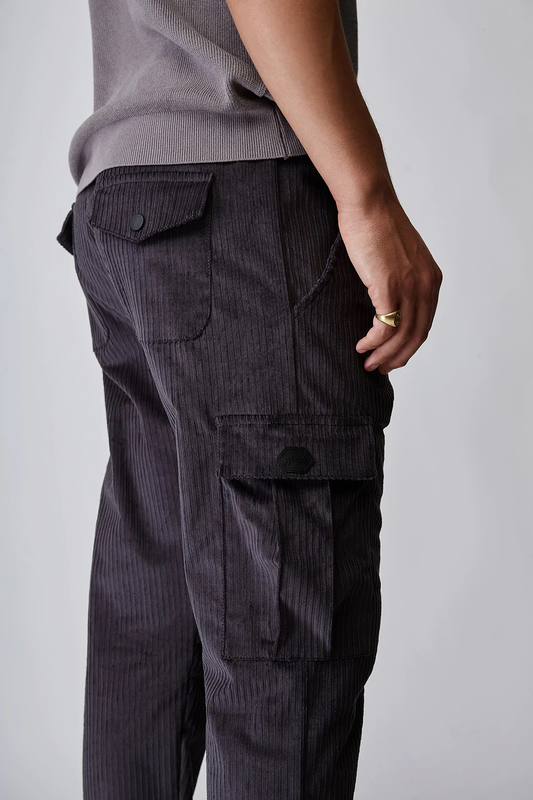 Stefan cargo corduroy trousers-null