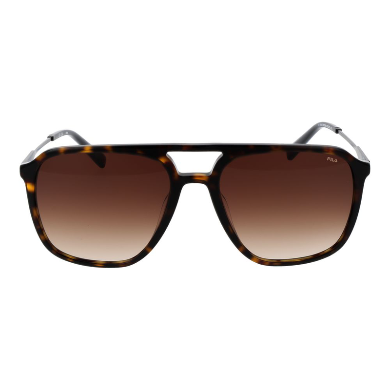 Brown cellulose acetate sunglasses-null