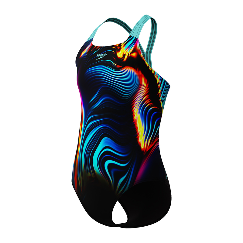 Product image: Speedo girl's digital placement powerback-null