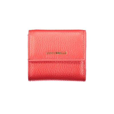 Rosso leather women wallet, Red, medium