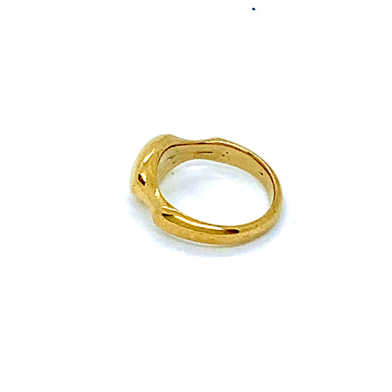 Ring 24ct pure gold shiny-null