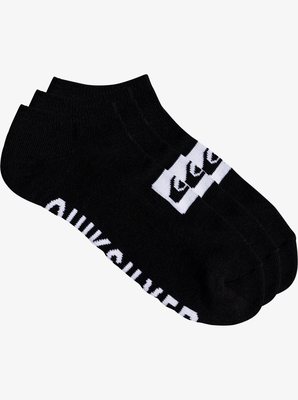 Quiksilver 3 ankle pack socks, Kvj0-black, medium
