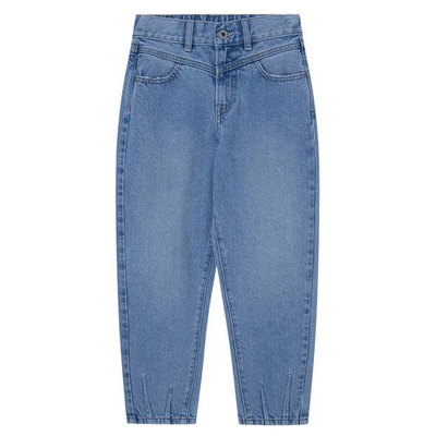 Bella trousers kids girl, Denim, medium