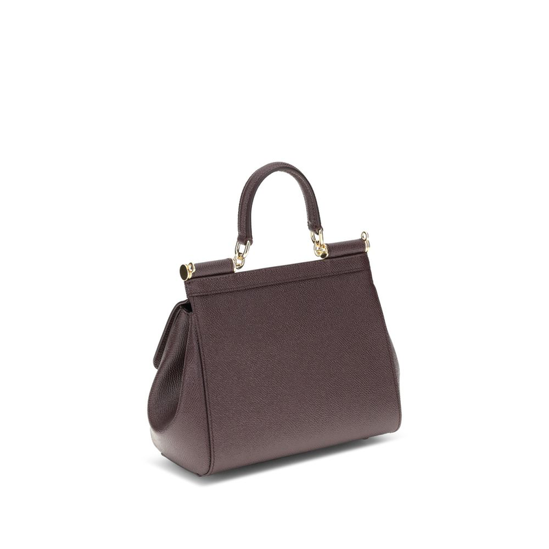 Brown calf leather bos taurus handbag-null