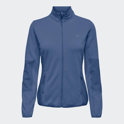 Jetta zip jacket fleece, Blue, medium