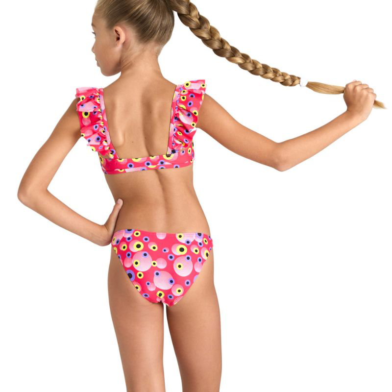 Product image: Arena kids girls vintage bikini rouches swimsuit-null