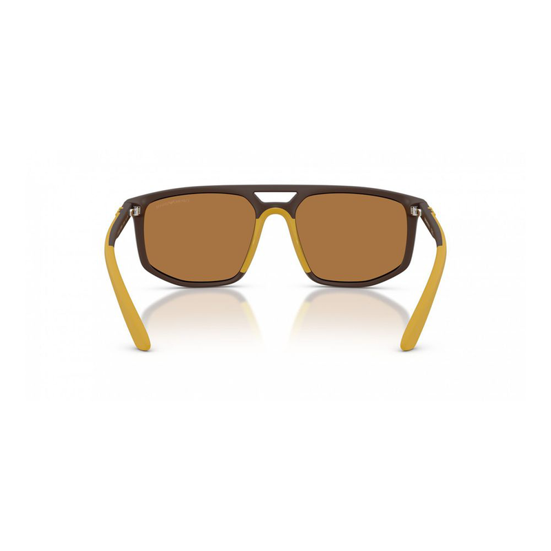 Brown injected sunglasses-null
