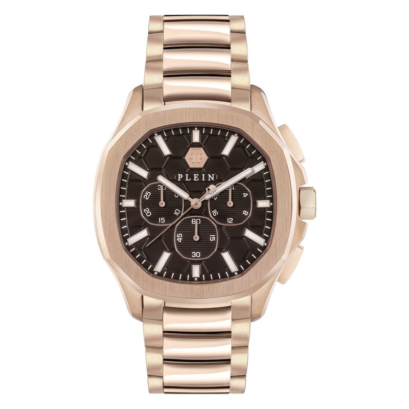 Multicolor stainless steel dress watch-null