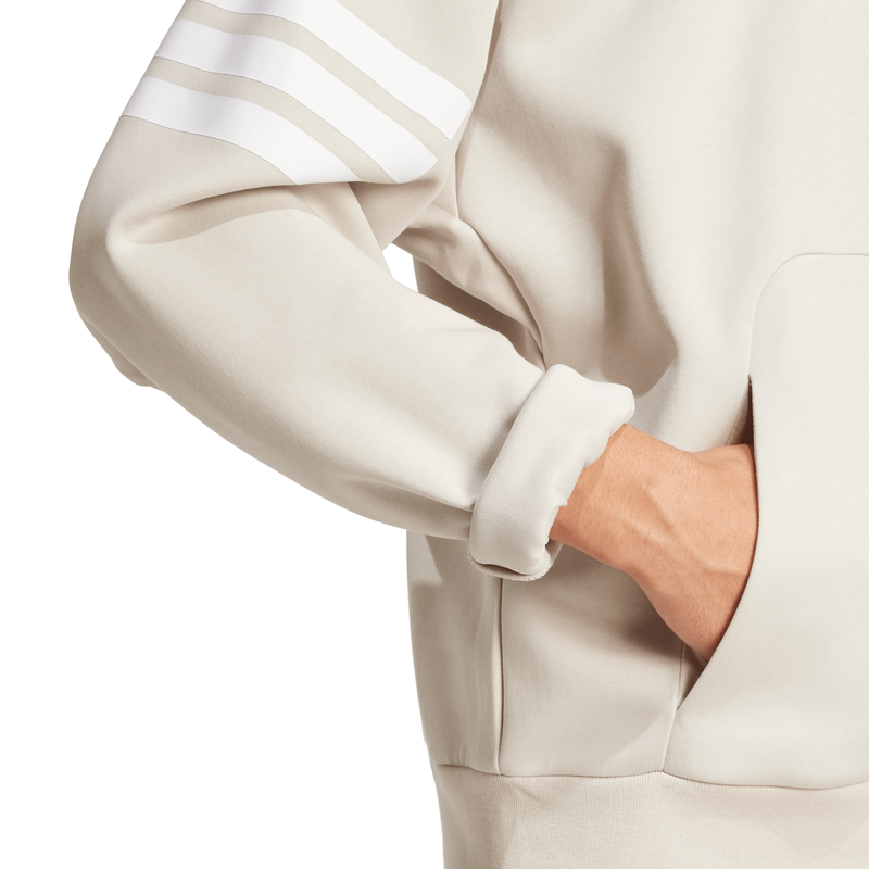 Adidas mens future icons 3-stripes hoodie-null