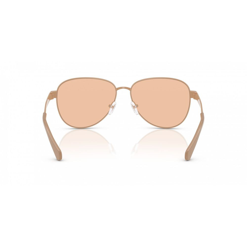 Brown metal sunglasses-null