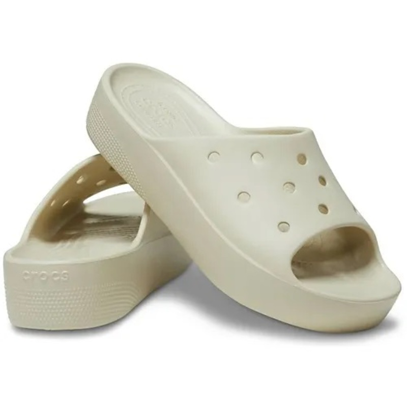 Crocs women classic platform slide image number null
