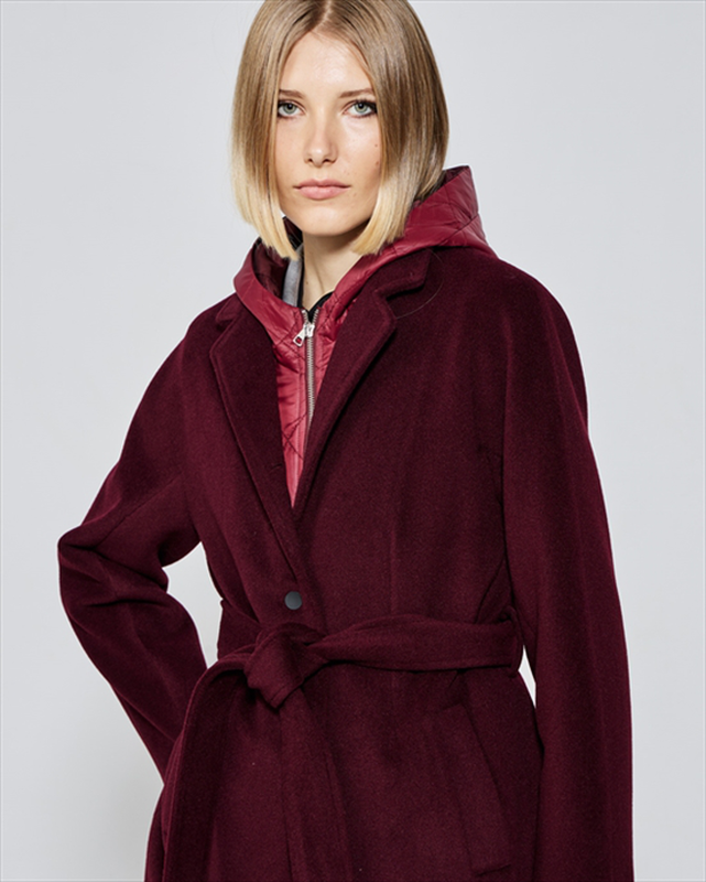Coat inside down jacket-null