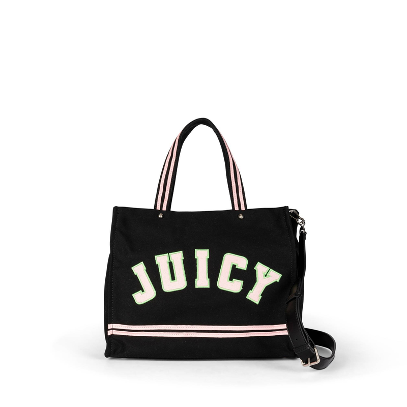 Juicy Couture iris patch canvas large shopping-null