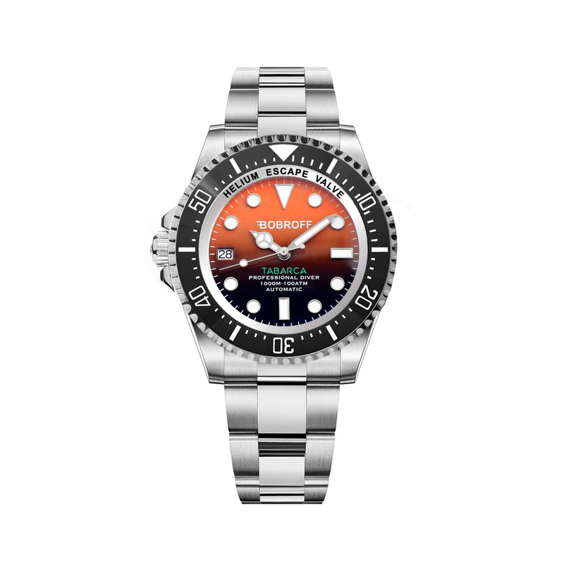 Silver stainless steel sport watch-null