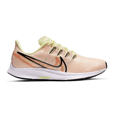 Womens zoom pegasus 36 premium shoes, Crimson / Black, medium