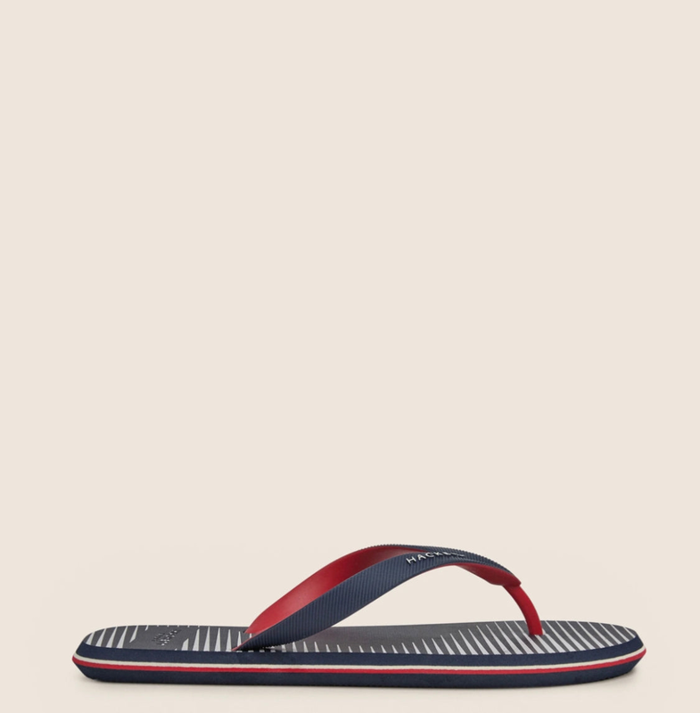 Product image: Hackett man summer logo flip flops hms21278-null