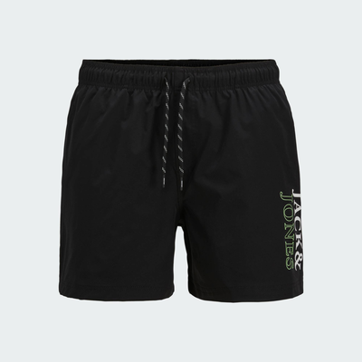 Swim double logo, Black, medium