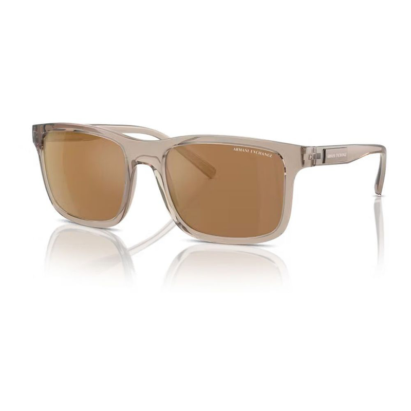 Brown injected sunglasses-null