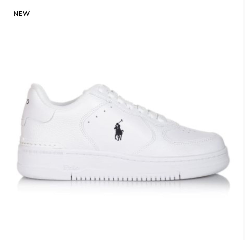Polo Ralph Lauren master court leather trainer-null