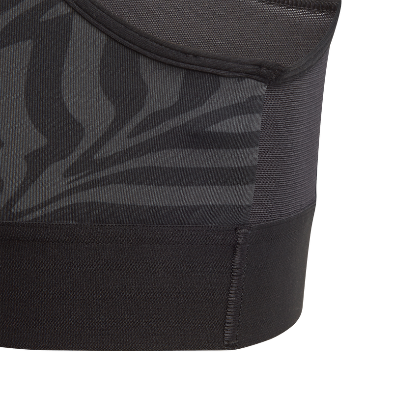 Product image: Adidas kids aeroready powerreact print padded sports bra (i-null