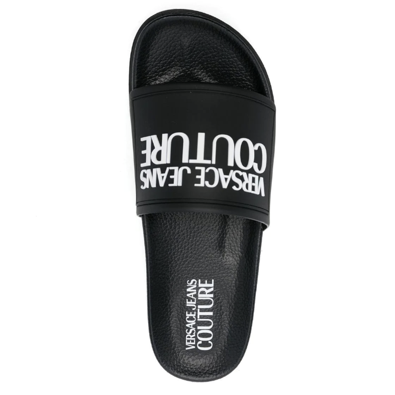 Versace jeans logo sliders (black)-null
