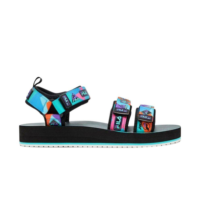 Drifter sandal, Black / Multicolor, medium