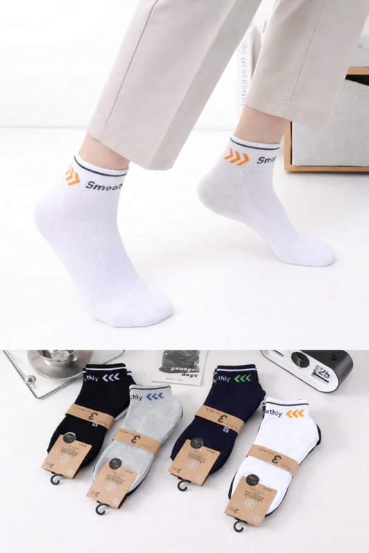 Cotton anti-odor socks 3pair #sl25310-null