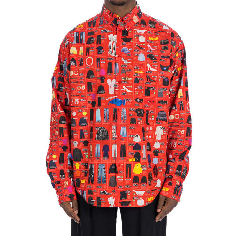 Multicolor cotton pattern shirt-null