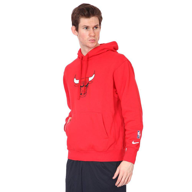 Nike nba chicago bulls essentials fleece hoodie-null