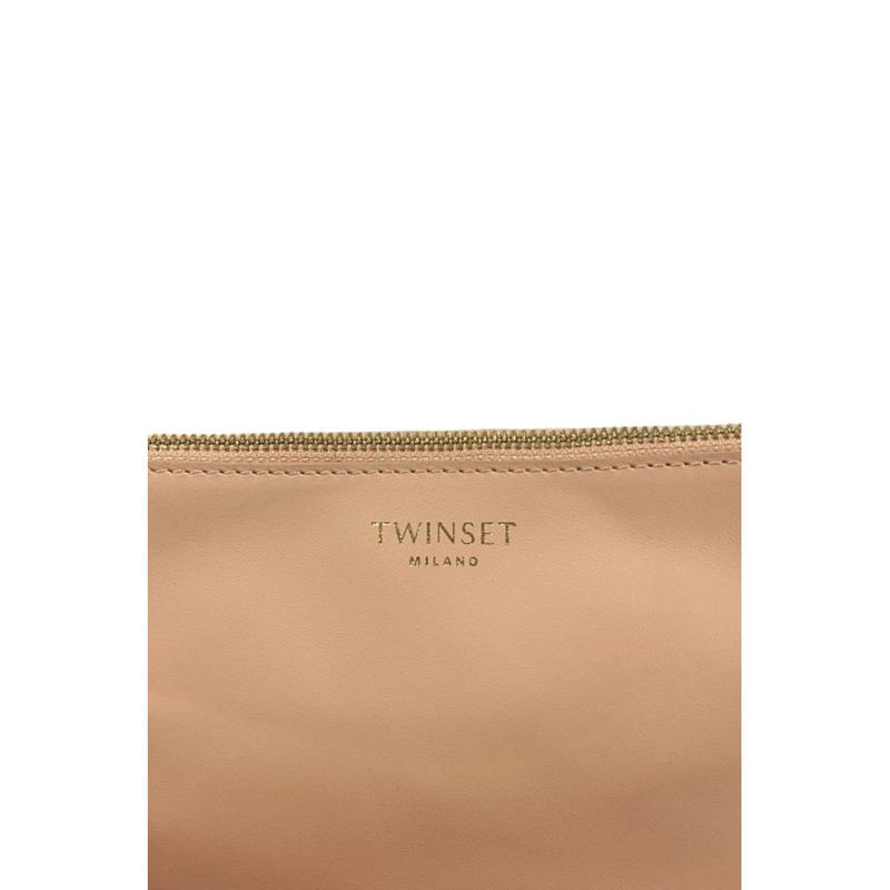 Pink polyurethane women clutch-null
