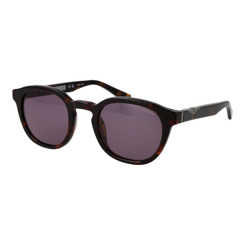 Brown cellulose acetate sunglasses-null