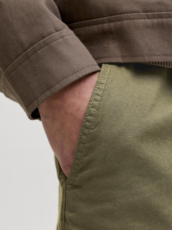 Jpstjaiden jogger shorts - deep lichen green-null