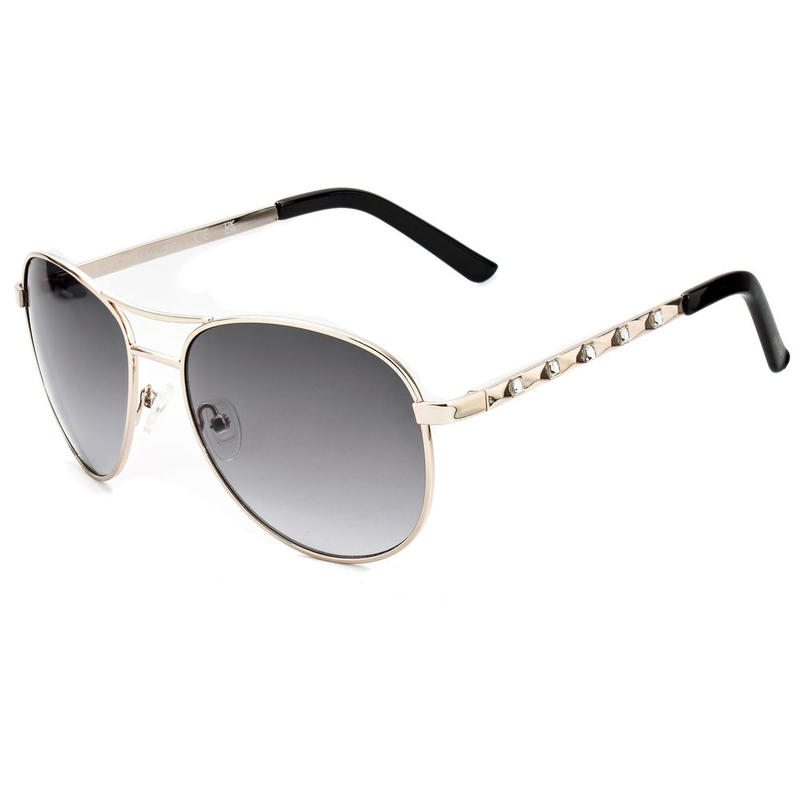 Gold metal sunglasses-null