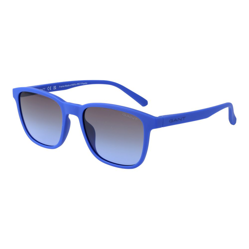 Blue plastic sunglasses-null