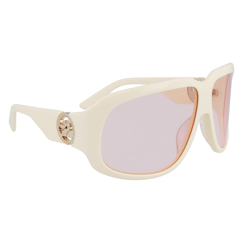 White acetate sunglasses-null
