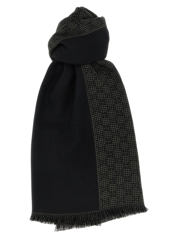 Multicolor silk foulard-null