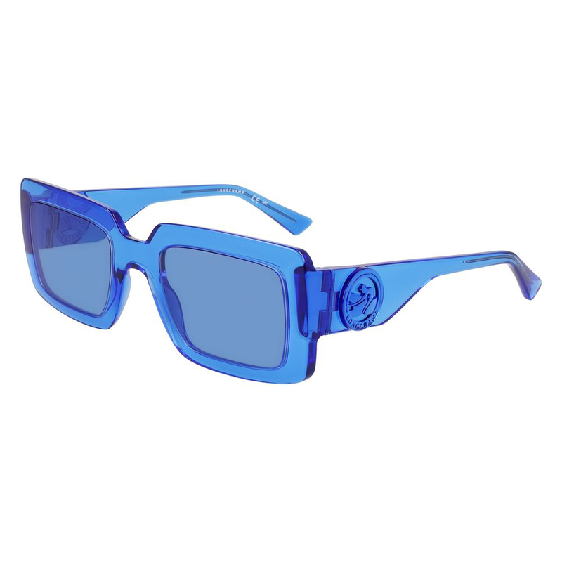 Blue injected sunglasses-null