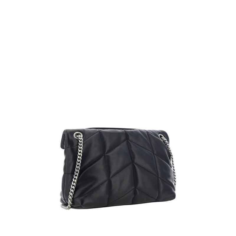 Black lamb ovis aries aries shoulder bag-null