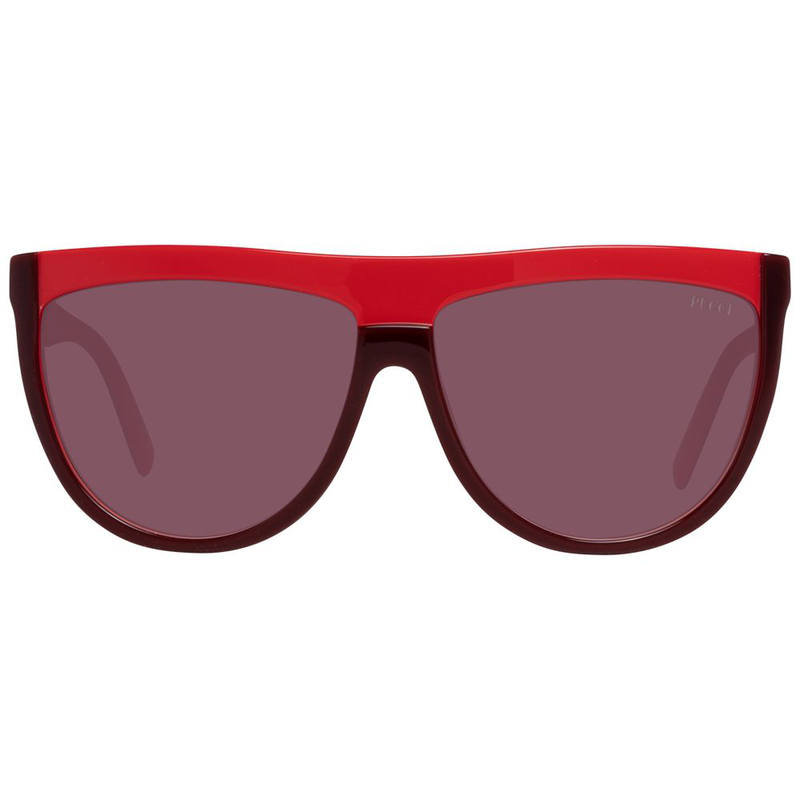Burgundy plastic sunglasses-null