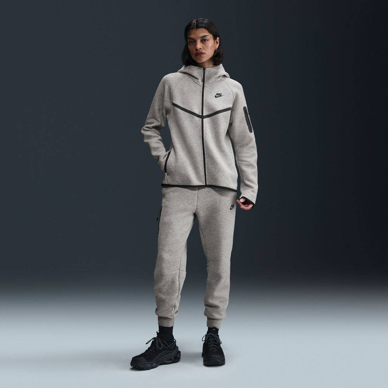 Nike sportswear women tech fleece windrunner full-zip hoodie-null