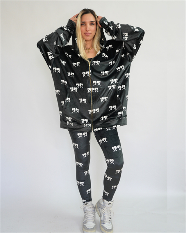 Pony logo sweater with zip fw2532-null