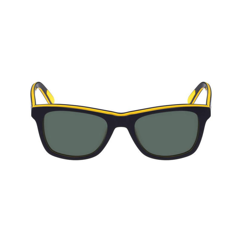Blue injected sunglasses-null