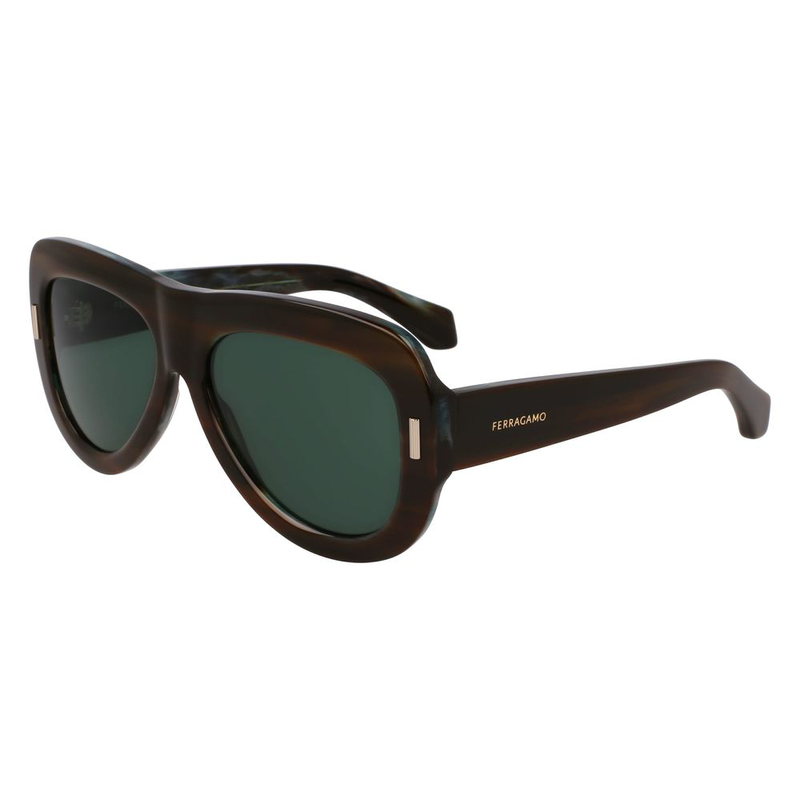 Bicolor acetate sunglasses-null
