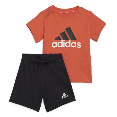 Adidas infant boys essentials organic cotton tee and shorts, V, medium
